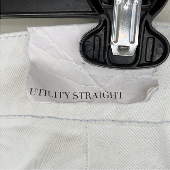 WeWoreWhat NWT Utility High Waist Wide Leg Jeans size 31 - Picture 8 of 15